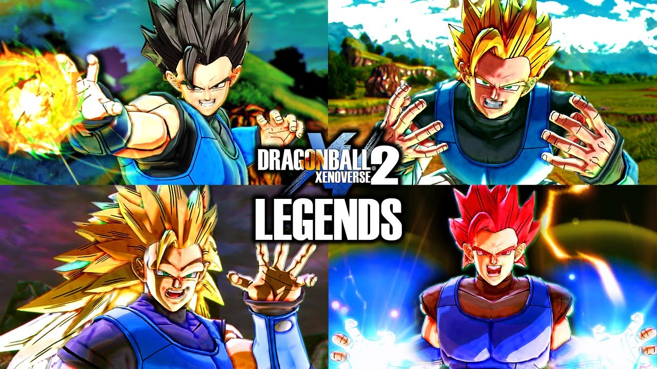 *NEW* ANIMATED LEGENDS SHALLOT PACK! Dragon Ball Xenoverse 2 Shallot ALL Forms & Skills