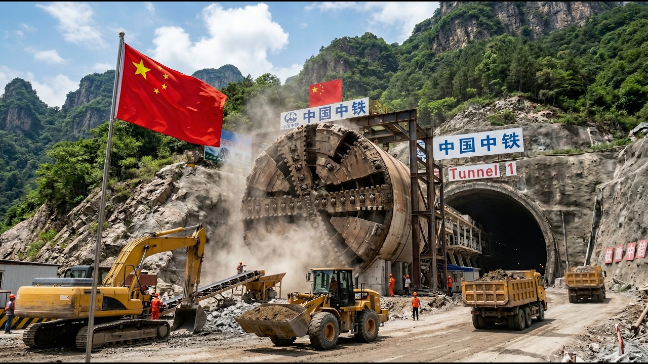 China Build Longest Under Mountain Tunnel 22km Through Solid Rock