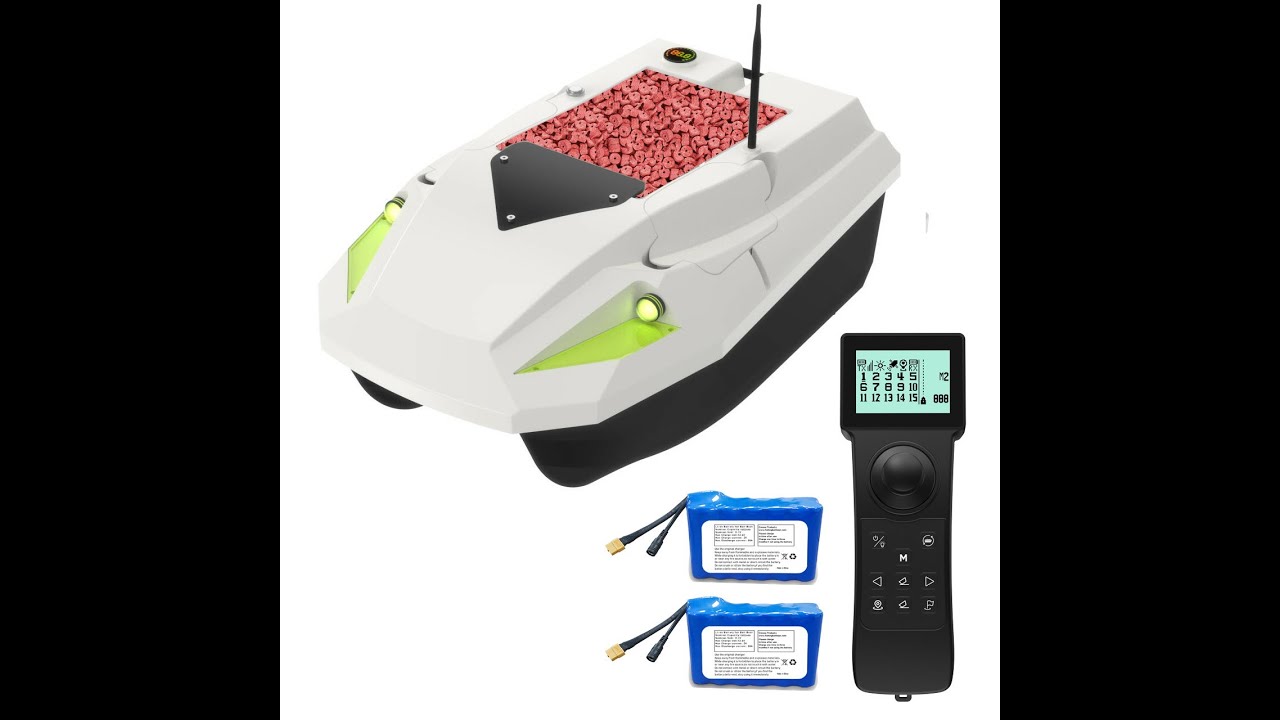D50B Tutorial How to Use D50B RC GPS fishing bait boat for carp fishing