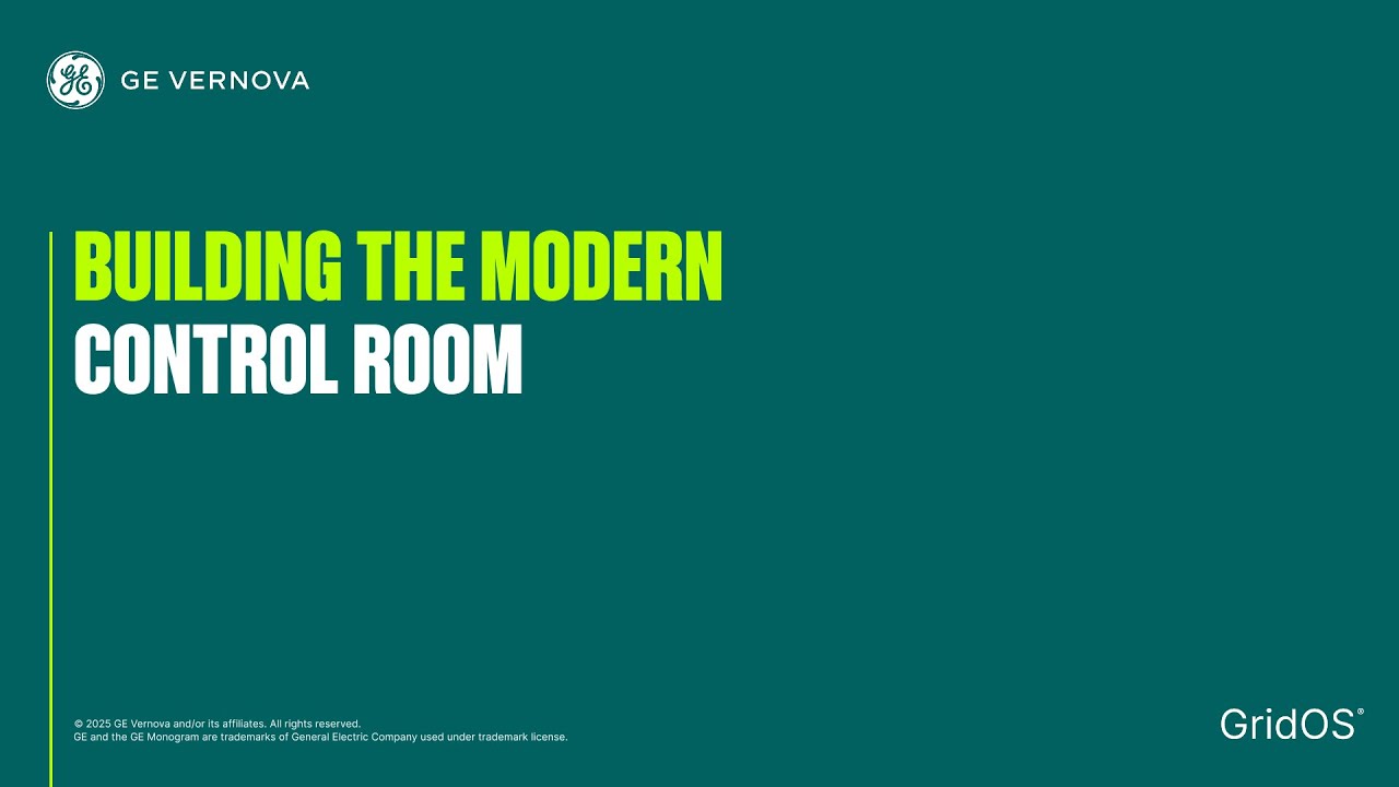 Modern Control Room for Utility Grid Resilience