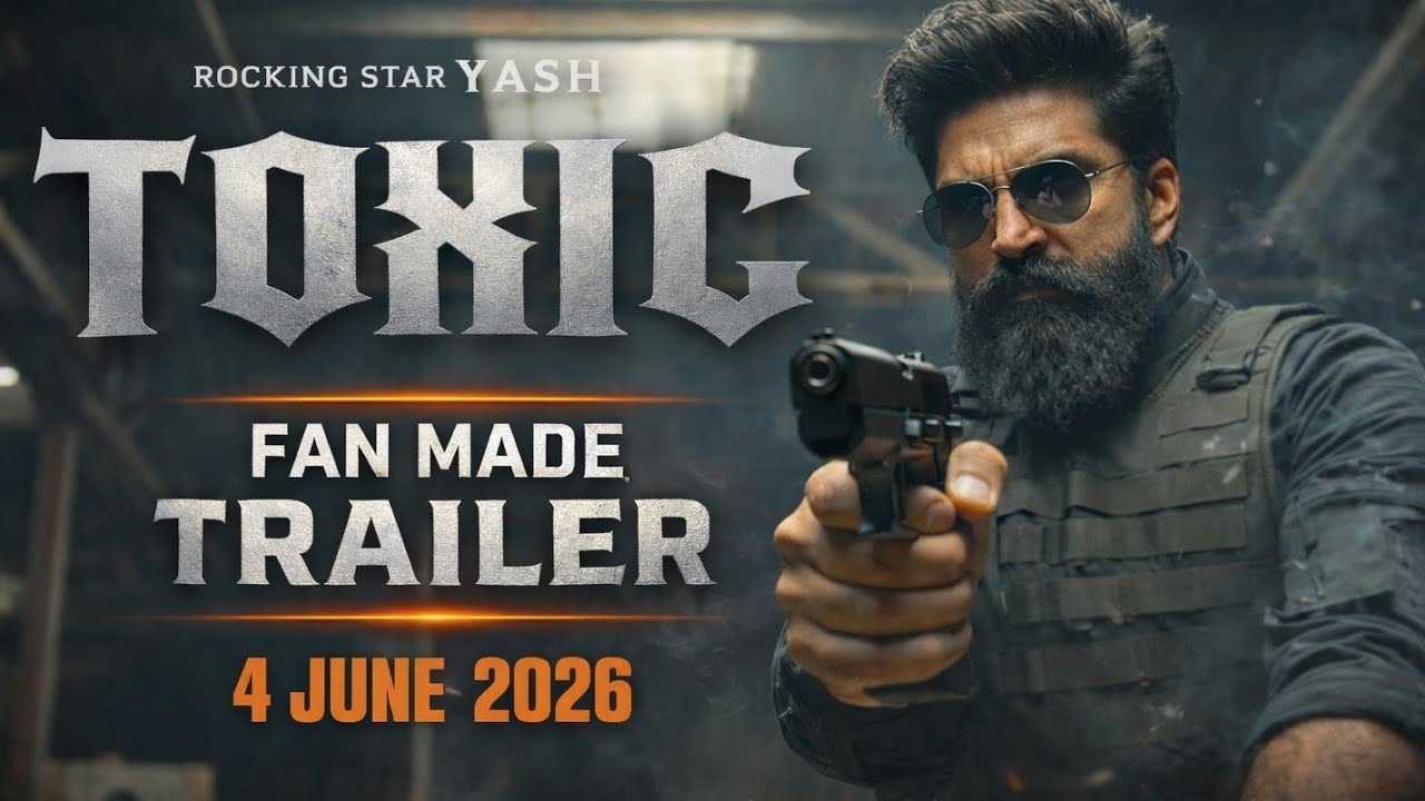 TOXIC (2026) Fan Made Trailer | Yash | Action Teaser 🔥
