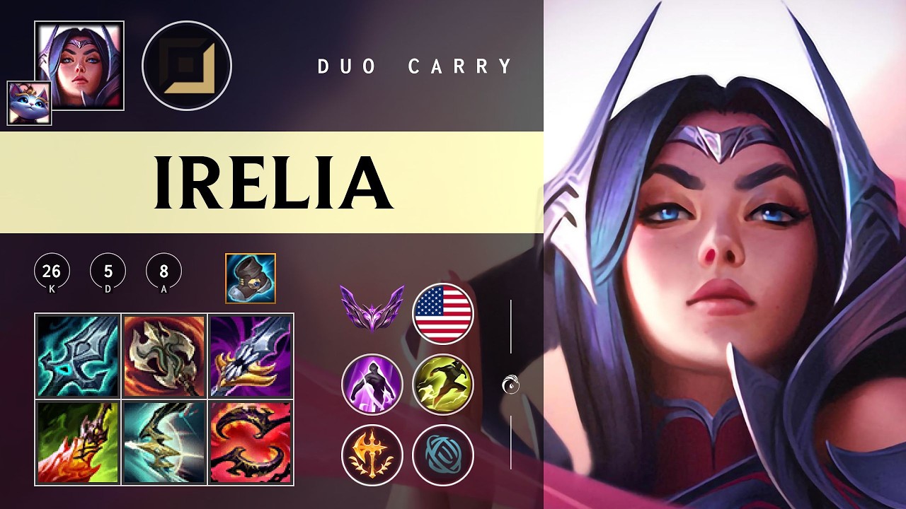 Irelia ADC vs Ziggs - NA Master Patch 26.04