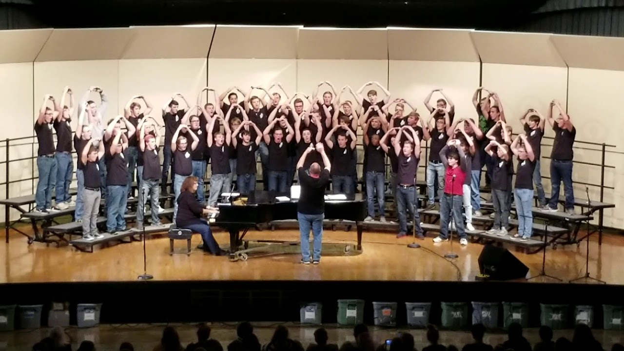 LHS Mens Ensemble- its hard to be humble