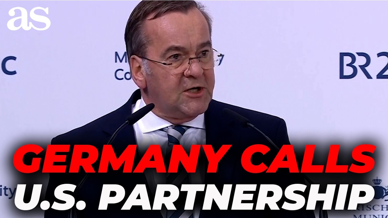 GERMANY urges stable and reliable PARTNERSHIP with the U.S