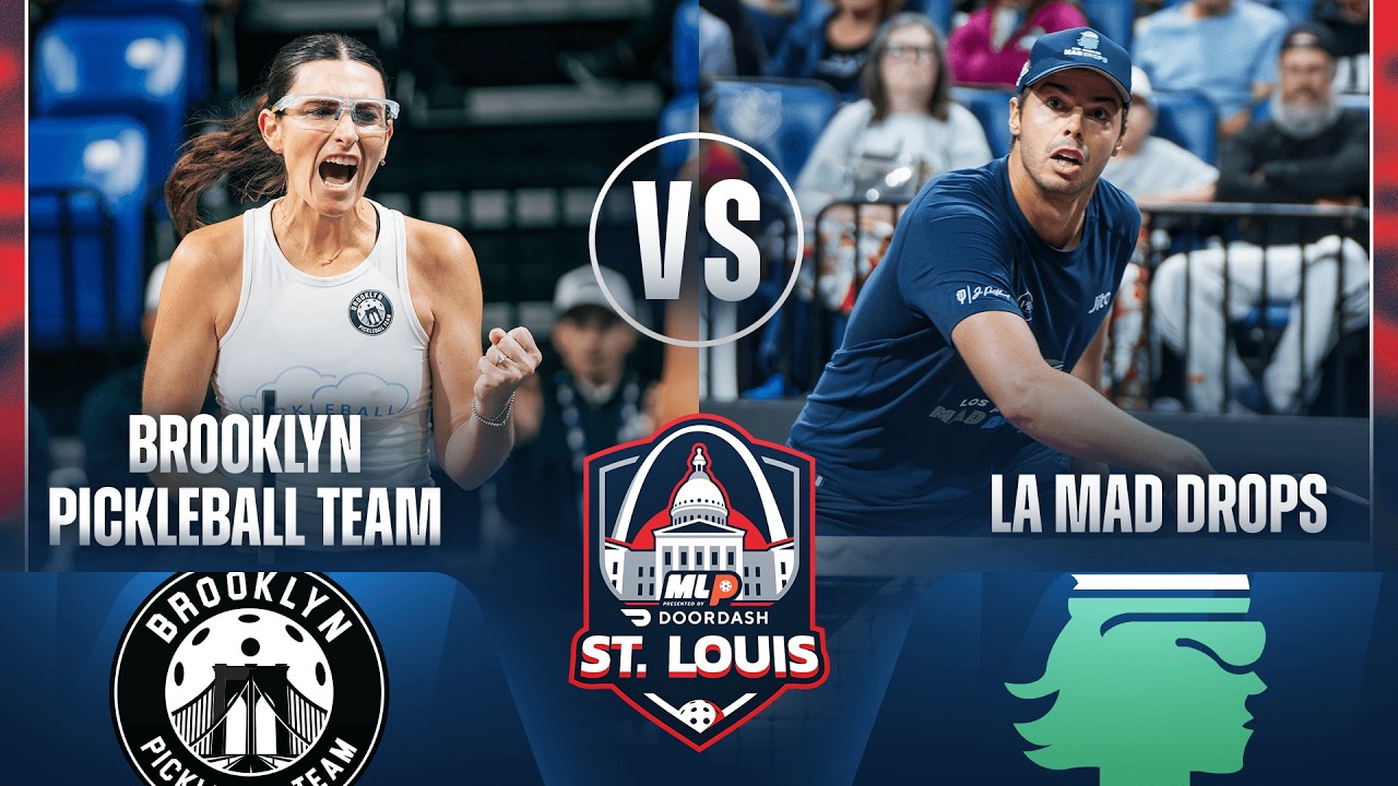 Brooklyn Pickleball Team vs Los Angeles Mad Drops at 2026 MLP St. Louis - Group Play Day 2