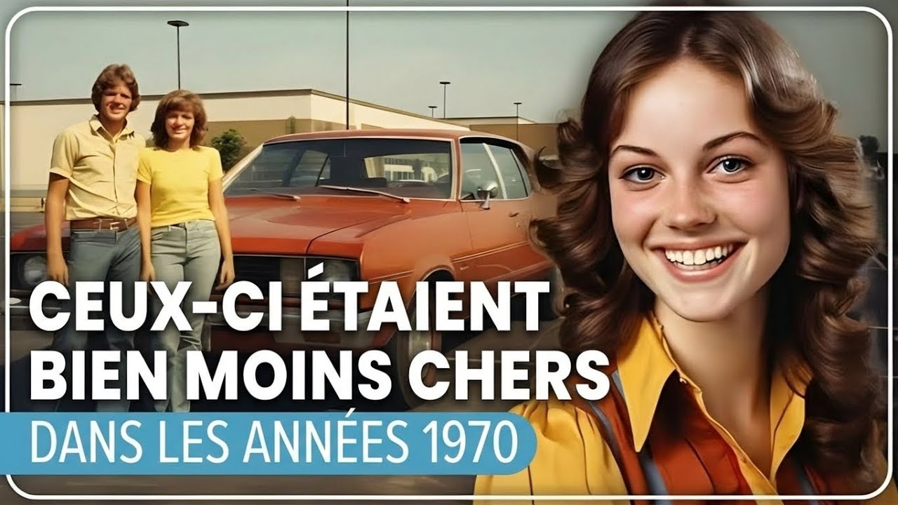 10 Choses Incroyablement Moins Chères dans les Années 70
