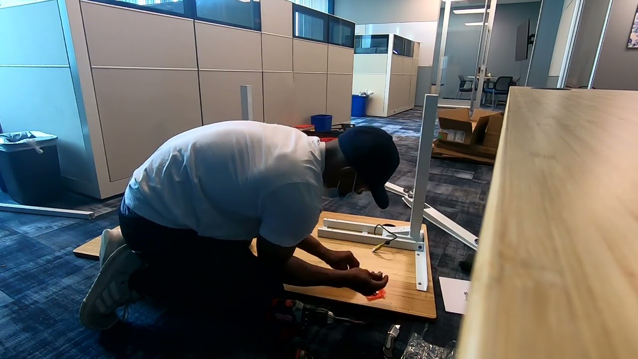 Fully Jarvis Standing Desk Assembly