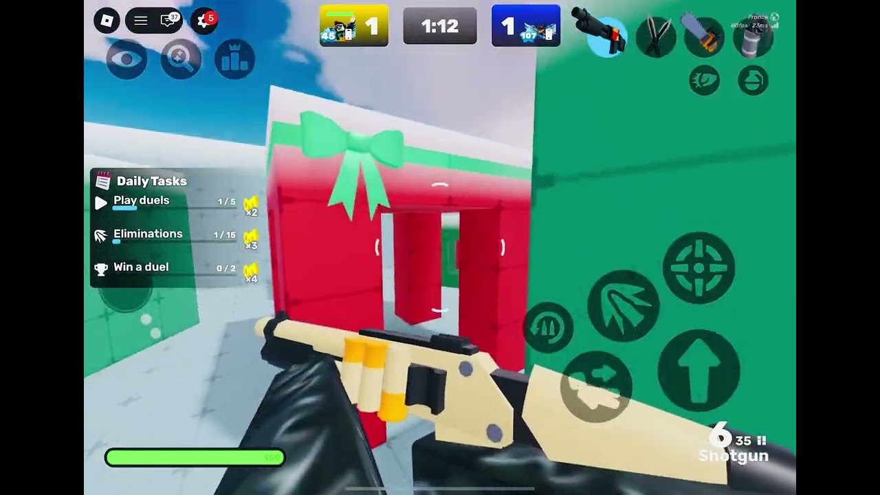 Roblox rivals match with @Freddyzgamez1801 