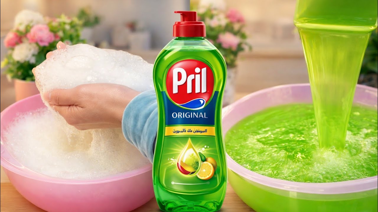 🧼 من قطعة صابون بلدي لصابون سائل يكفي شهر كامل‼️ نتيجة مذهلة