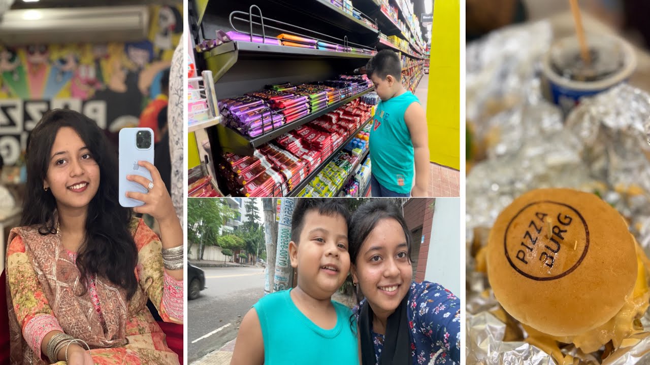 Friday - Outing,Study,Family Time|PizzaBurg Sheikh Rezwana Raisa 