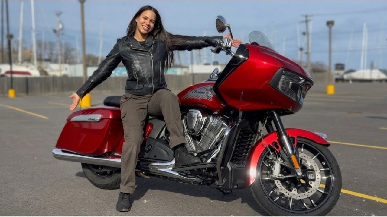 First time riding a full-sized bagger&mdash;Indian Challenger Limited