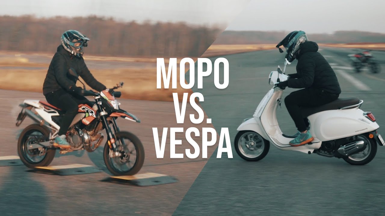 TESTISSÄ: APRILIA SX50 JA VESPA PRIMAVERA 50