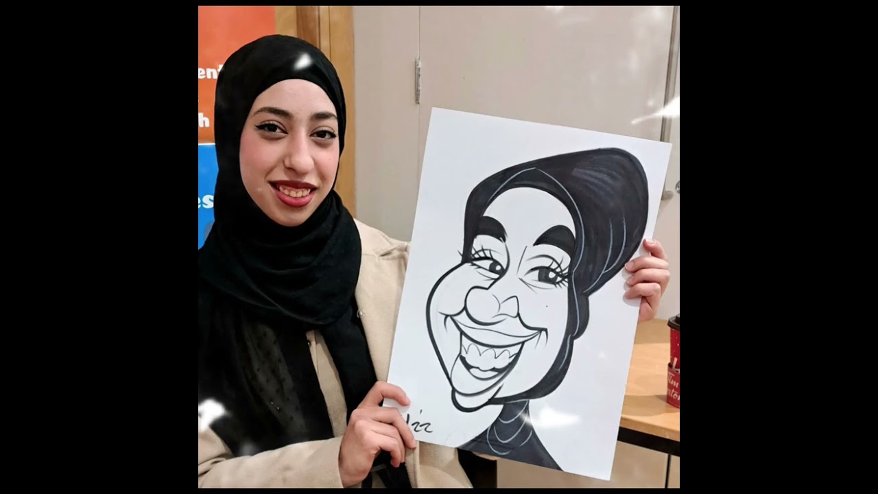 Live caricatures from 2023! By Edd Travers