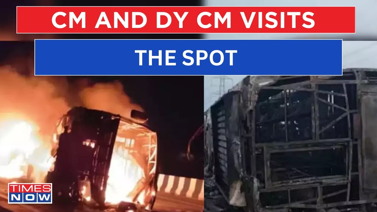 Live | Politics Over Maha-Bus Tragedy : ST Bus Bursts Into Flames; Opposition Slams Maharashtra Govt