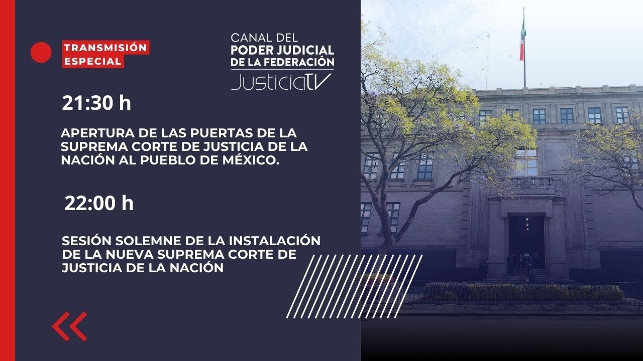 Apertura de las puertas de la Suprema Corte | Sesión solemne de Instalación de la Nueva SCJN