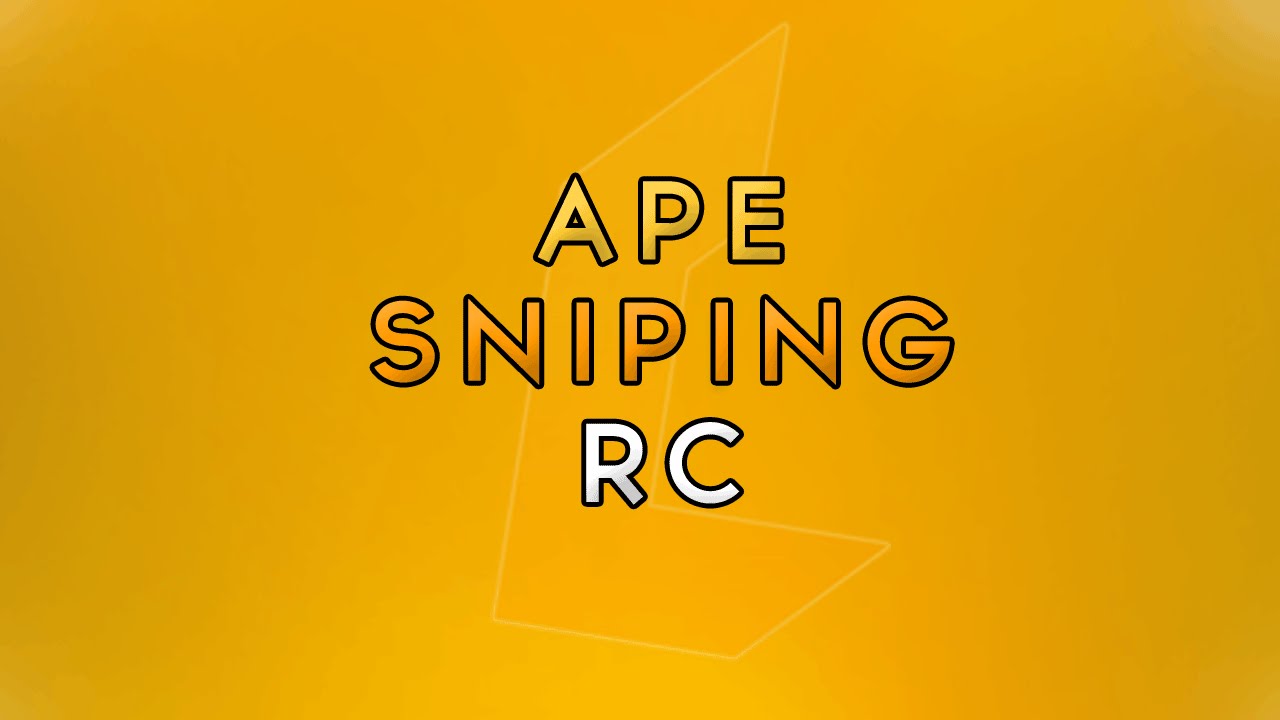 Ape Sniping 6K RC GFX Response - vCoco