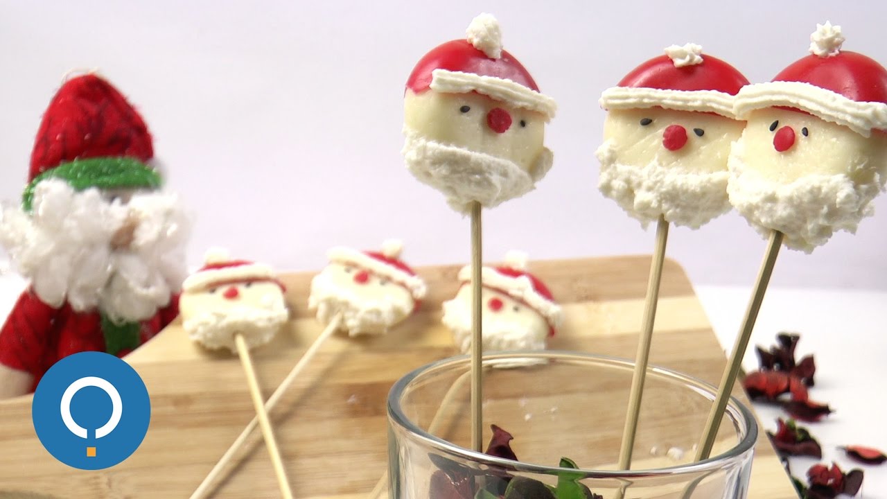 Apéritifs de Noël : Papas Noël Babybel
