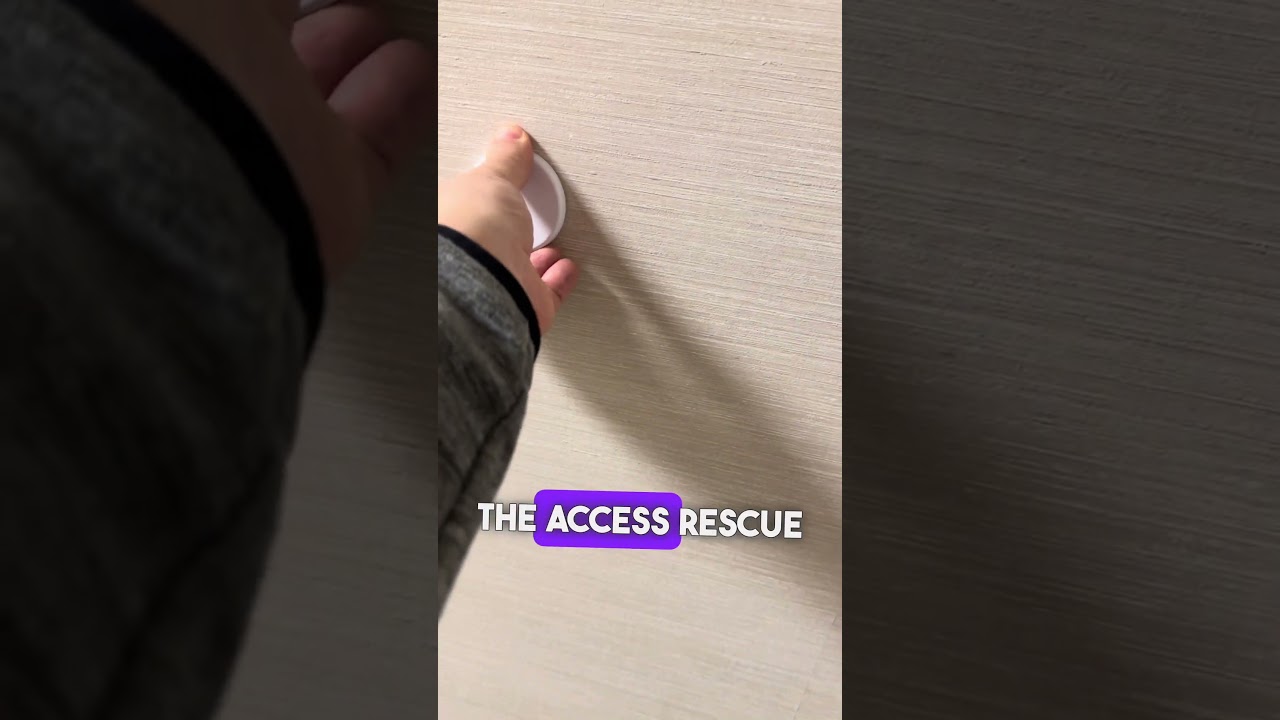 Ubiquiti Access Rescue KeySwitch Installed on the Wall #ubiquiti #accesscontrol #unifi