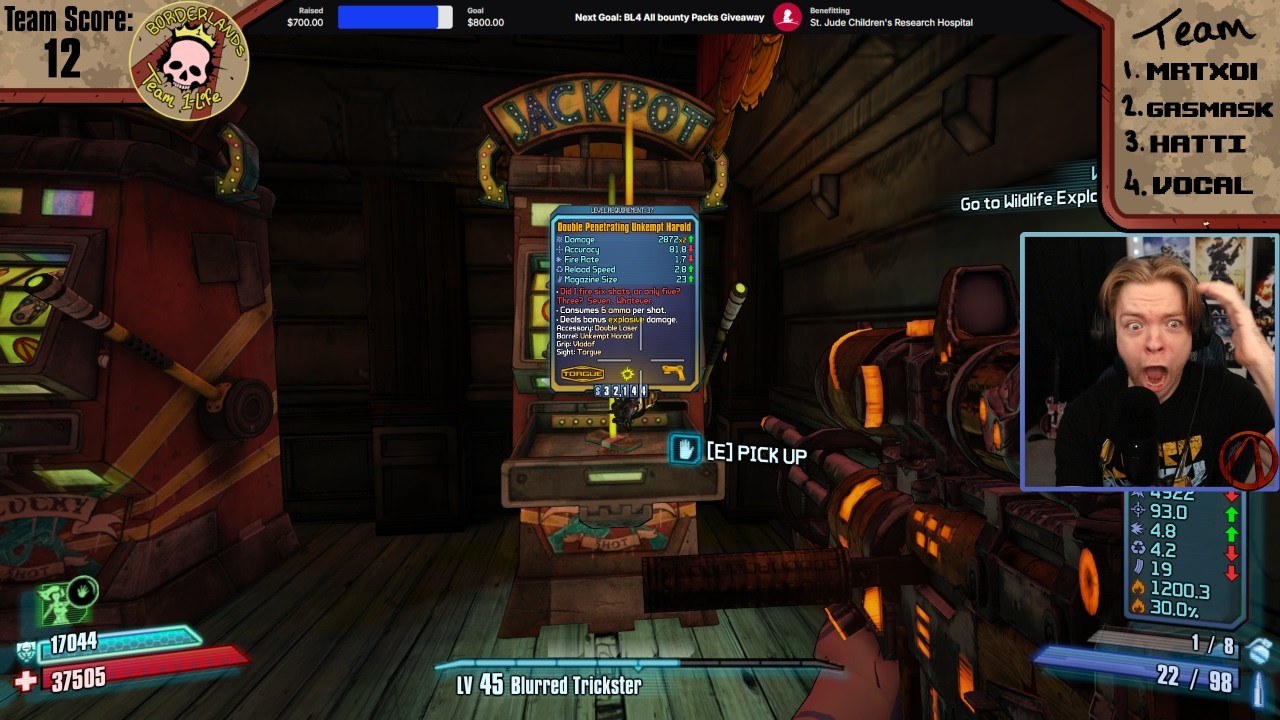 BL2 Community 1-Life Event Day 4 ft.@LilGasmask !jude !rules !teams [LIVE]