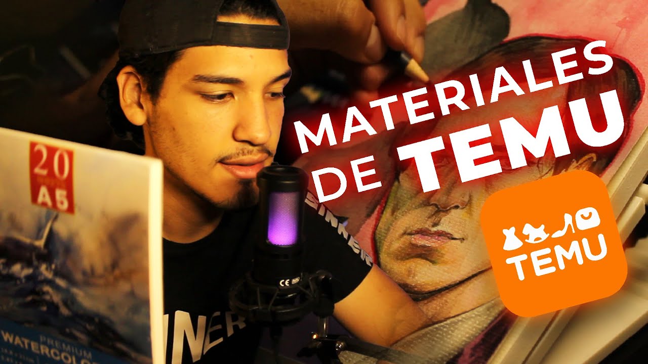 Probando materiales de arte de TEMU / Son buenos?