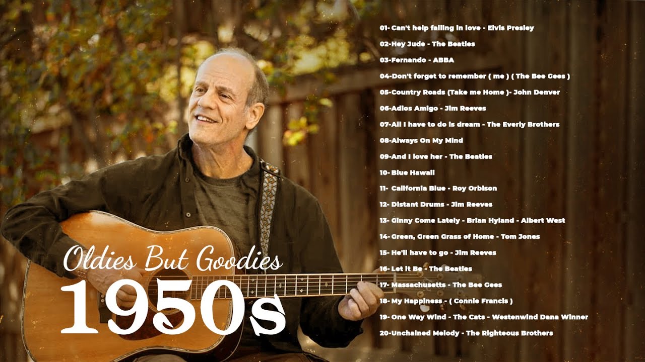 Romantic Guitar Old Love Songs . Greatest Hits 1950s Oldies But Goodies Of All Time