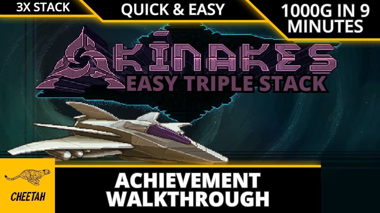 Akinakes - Achievement Walkthrough (1000G IN 9 MINUTES) VERY EASY TRIPLE STACK!