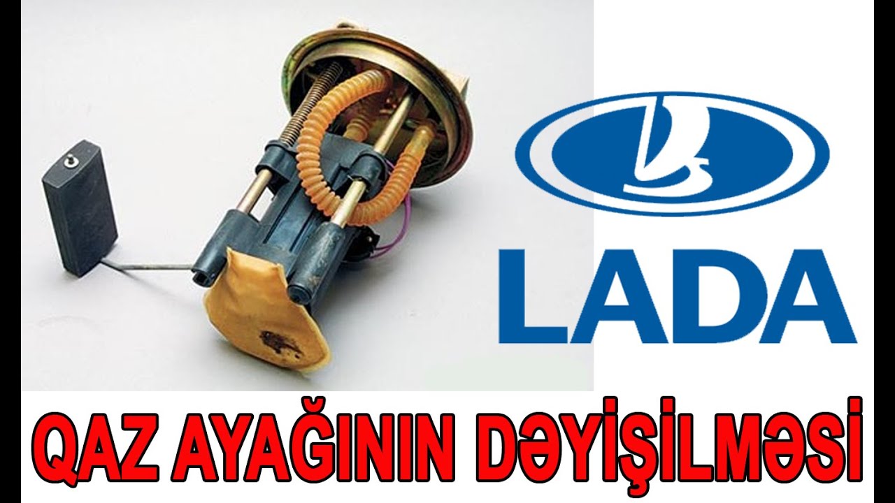 Qaz ayağının dəyişilməsi. Lada, Vaz, Samara, 2109, 2199, 2113, 2114, 2115, Priora, Niva və s. (HD)