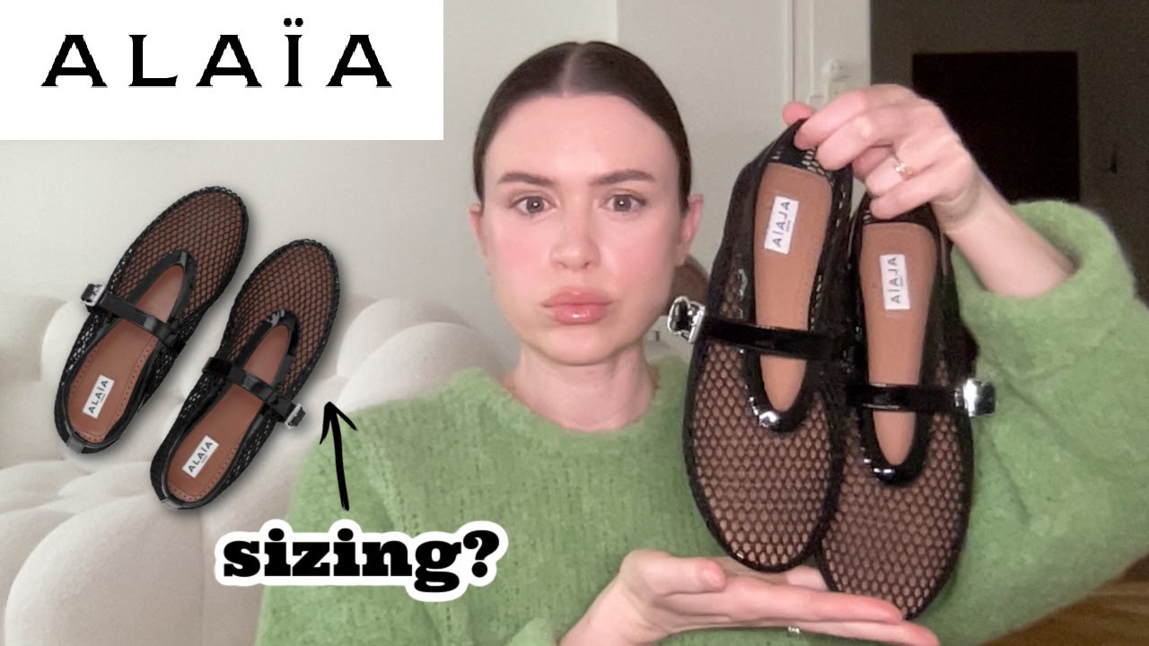 ALAÏA FISHNET BALLET FLATS REVIEW 🩰