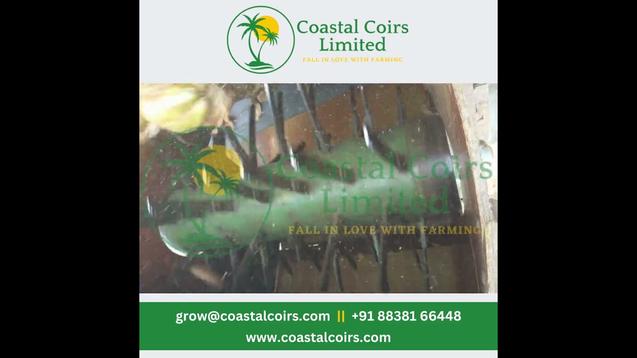Coco Coir Fiber Decorticator Machine at Coastal Coirs Limited