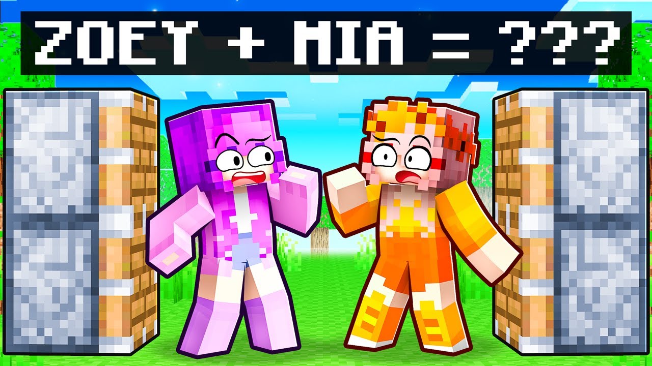 Зои + Миа в Minecraft!