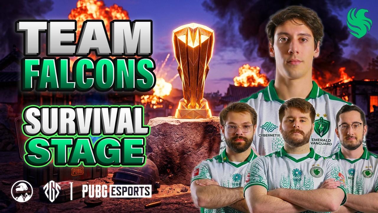 PGS 3 2026 | POV - Team Falcons | Survival Stage | PUBG Pro-Player
