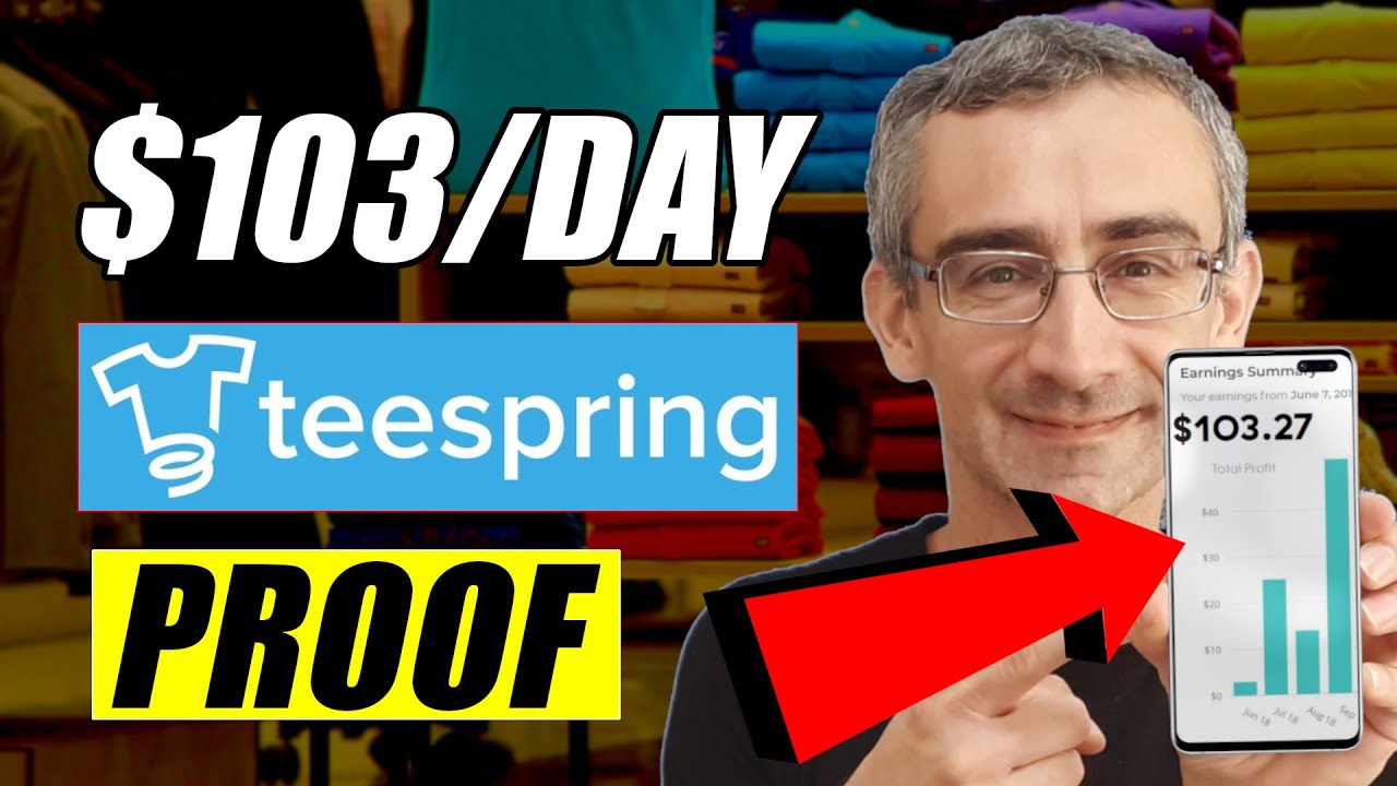 I Earned $103 In 24 Hours With Teespring and ChatGPT | Make Money With Teespring As A Beginner
