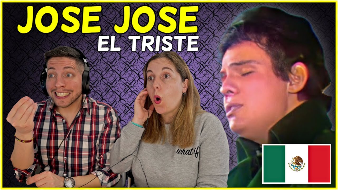 ESPAÑOLES REACCIONAN A JOSÉ JOSÉ POR PRIMERA VEZ 