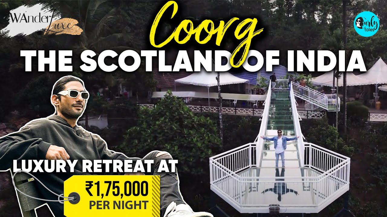 Prateik Babbar Enjoys A Luxury Retreat In The Scotland Of India | Wanderluxe S02| EP 3| Curly Tales