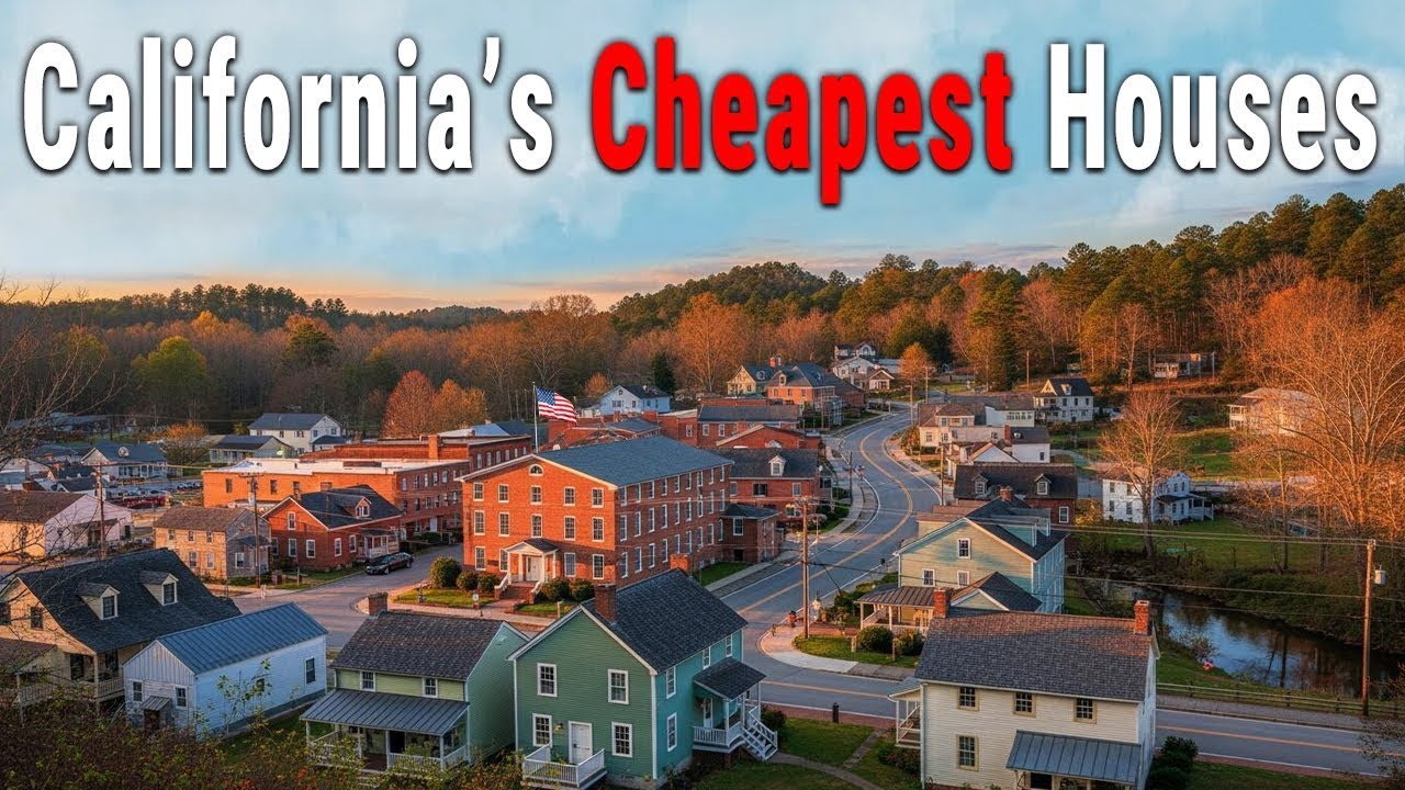 10 Cheapest Places to Buy a House in California