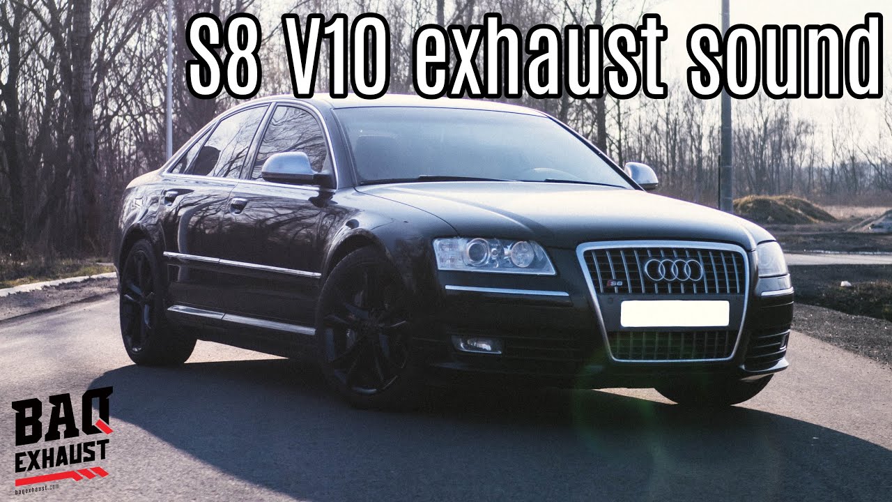 Audi S8 5.2 FSI V10 | Baq Exhaust sound & more
