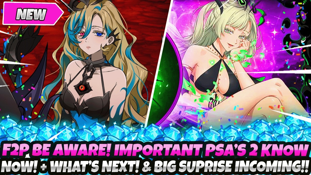 *F2Ps BE AWARE!* IMPORTANT PSA's U NEED TO KNOW NOW! WHAT'S NEXT! BIG SURPRISE SOON (7DS Grand Cross