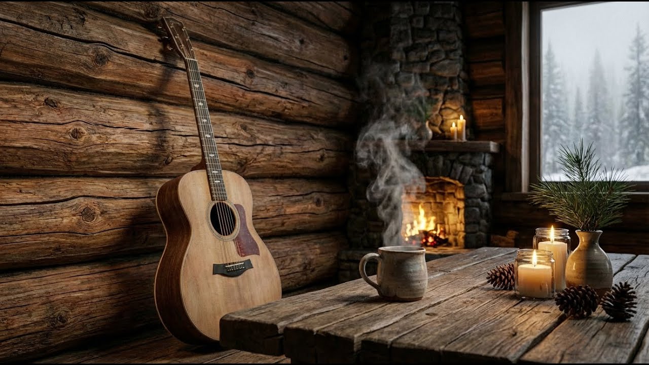 Boost Your Productivity | Gentle Morning Coffee & Warm Guitar