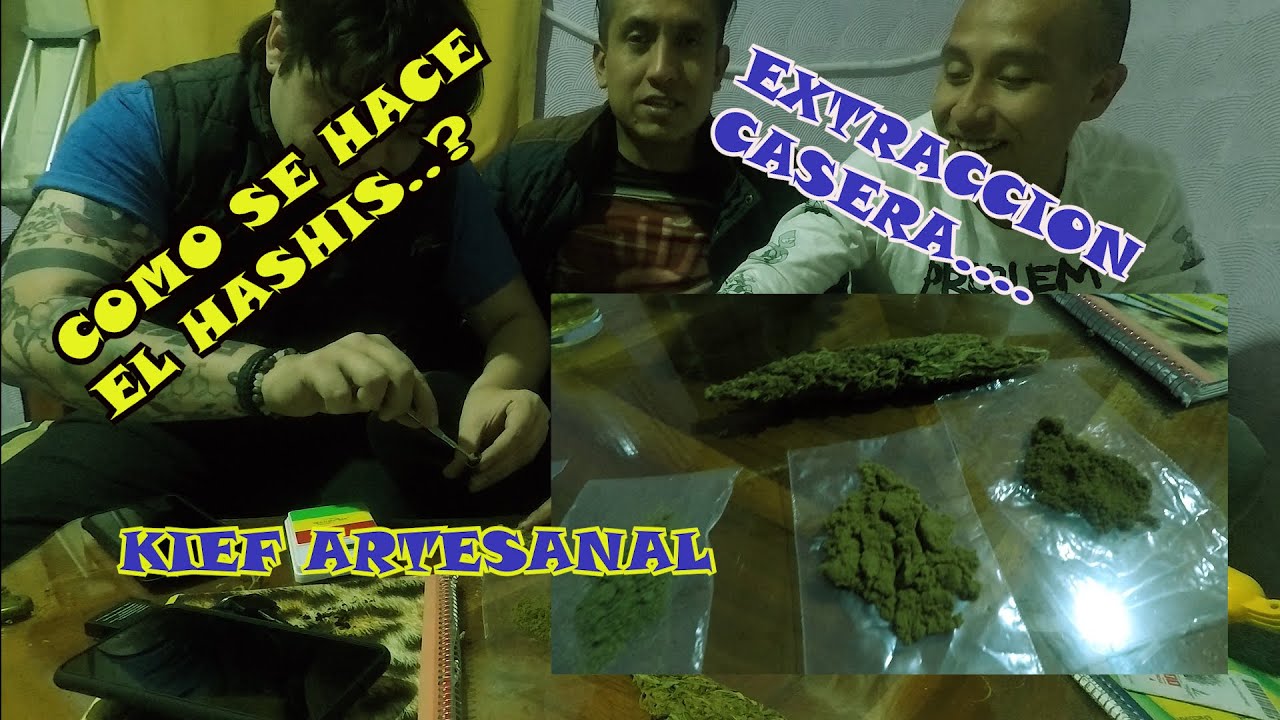 COMO HACER HASHIS CASERO / TUTORIAL / KIEF ARTESANAL