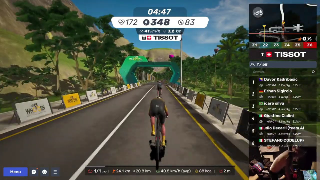 MyWhoosh Cycling Esports League Zone B - Europe, Cat3: Stage 3