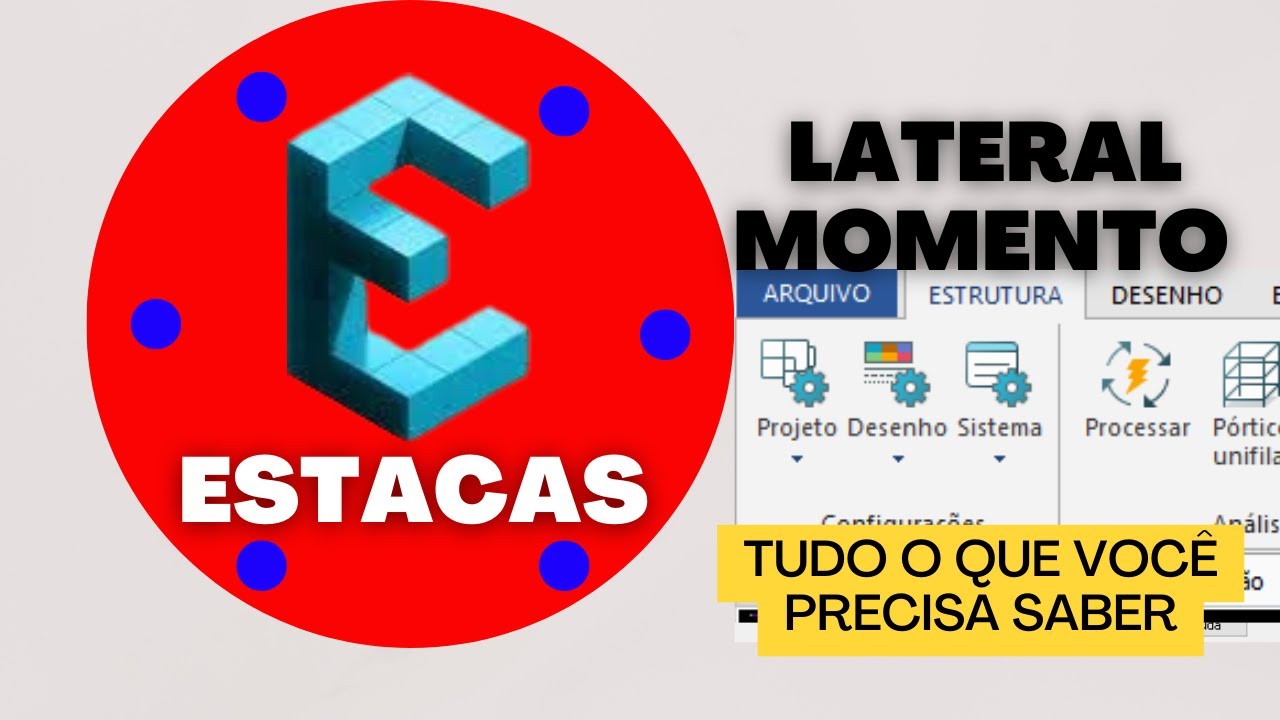 Eberick: Capacidade de Estaca a Momento e carga Lateral