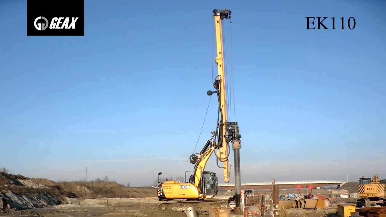 GEAX EK110 Foundation Drill Rig