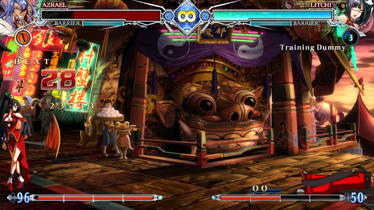 [PC] BBCF Mod (by Demonseth999) Litchi Death Combo