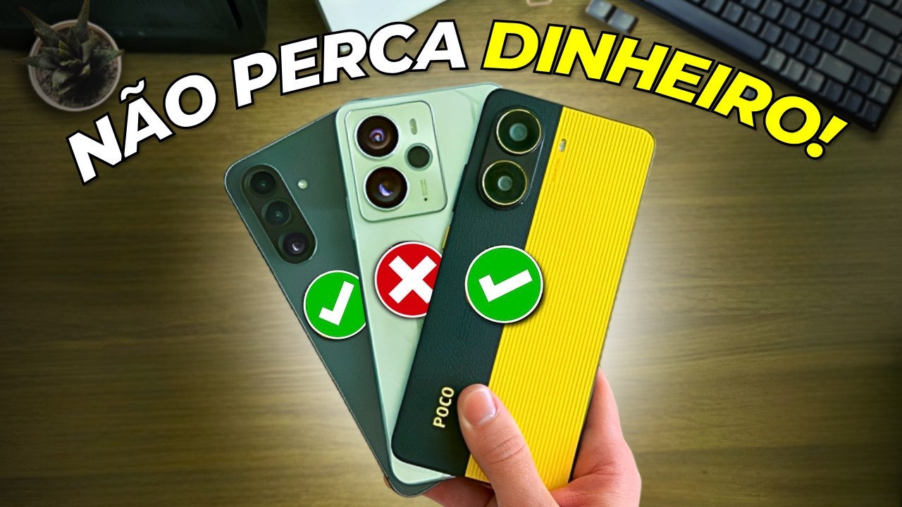 TOP 7 MELHORES Celulares até R$2000 CUSTO-BENEFÍCIO em 2025!!! - BOM e BARATO