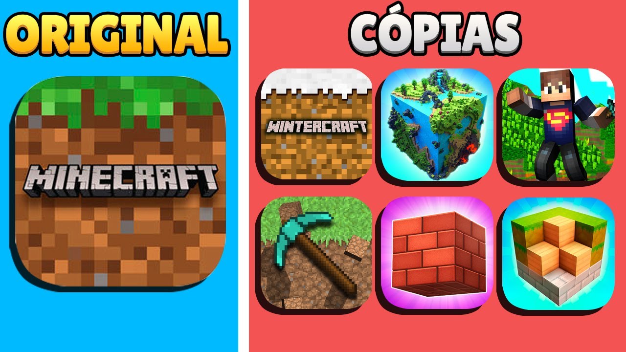 JOGANDO UM MONTE DE CÓPIAS DE MINECRAFT!