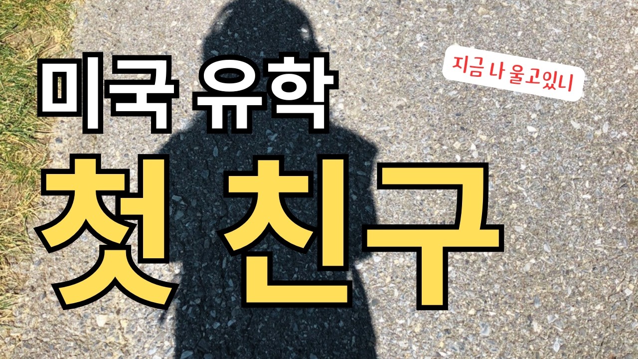 미국 고등학교 | 처음 사귄 친구썰