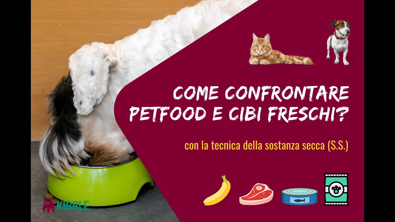 Come capire se un petfood è più nutriente di un altro? (anche per alimenti freschi).