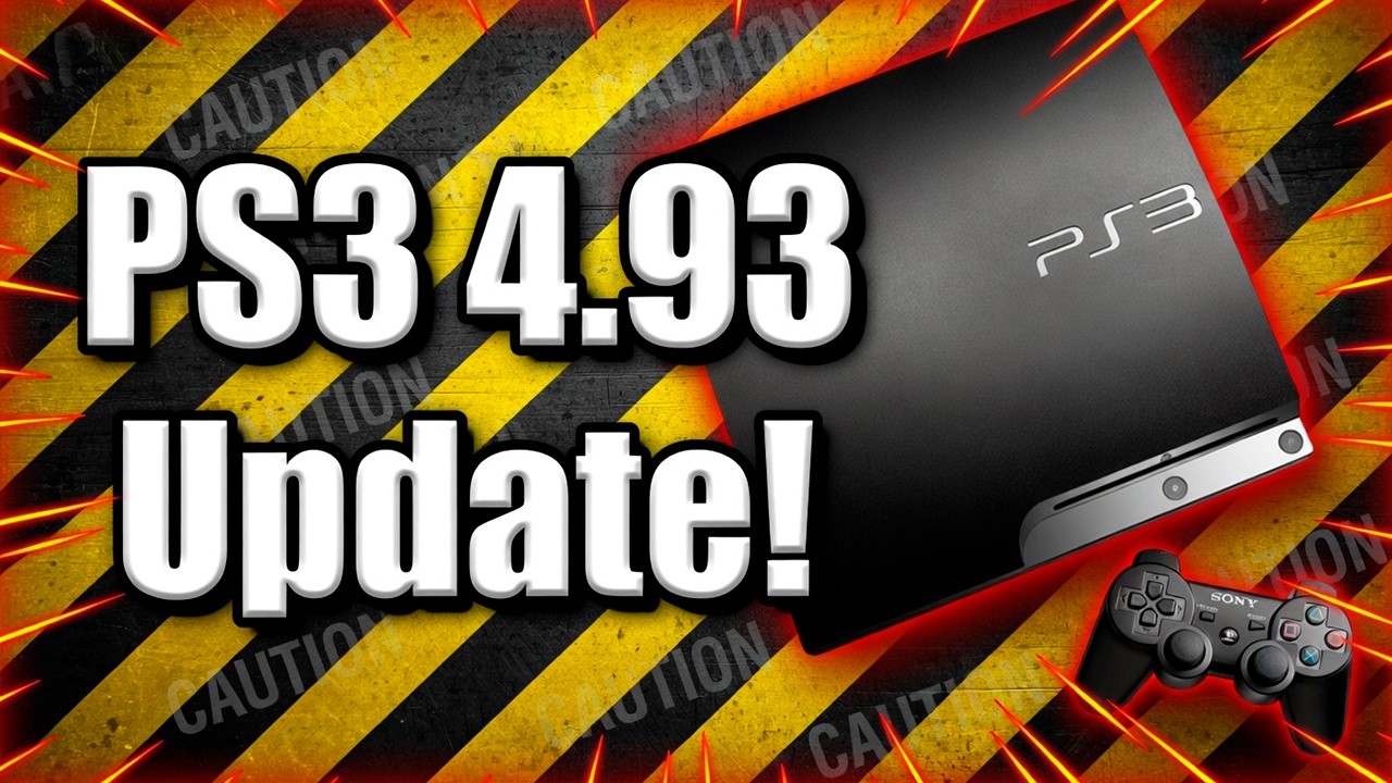 WARNING! 🛑 New PS3 UPDATE 4.93! Log in WITHOUT UPDATING (MADGIA)