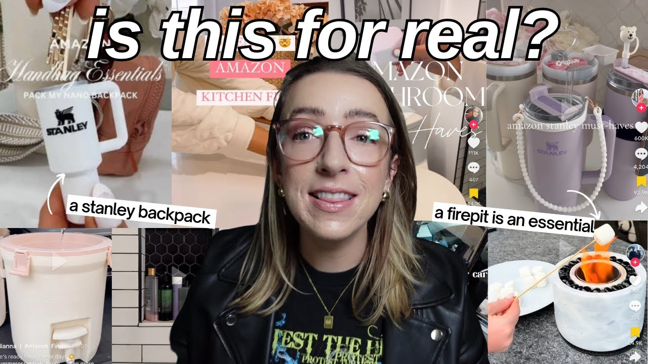 reacting to amazon must-have videos