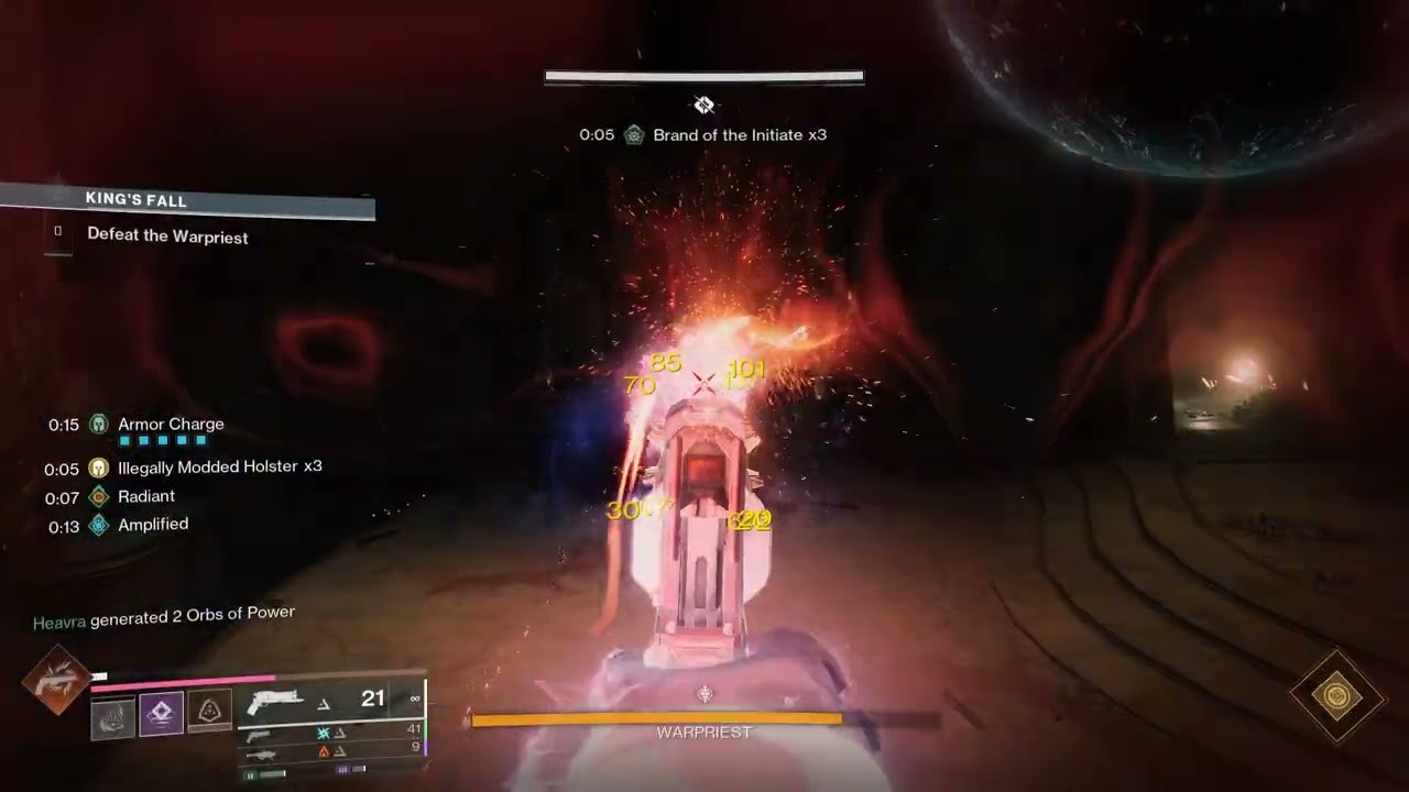 trio one phase warpriest. no chud chunking. 2hunter